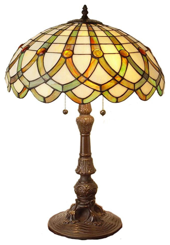 Tiffany-style Ribbon Table Lamp