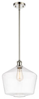 Innovations 516-1S-PN-G652-12 1-Light Mini Pendant, Polished Nickel