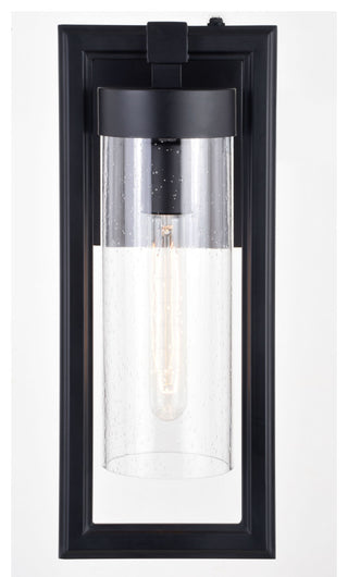 Malmo 6.5" Outdoor Wall Light Matte Black