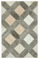 Rug N Carpet - Handmade Turkish 6' 6" x 10' 0" Wool Patchwork Area Rug