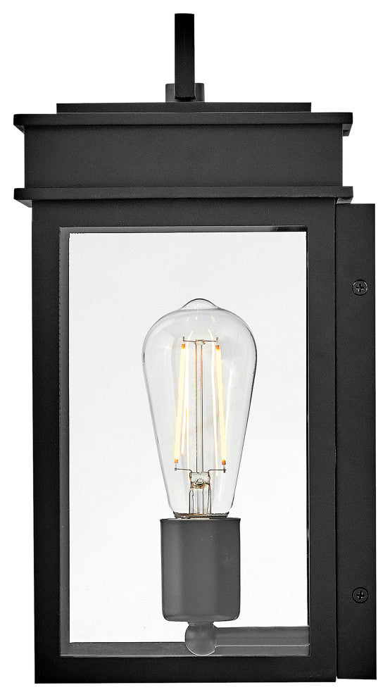 Lark Cole Medium Wall Mount Lantern, Black