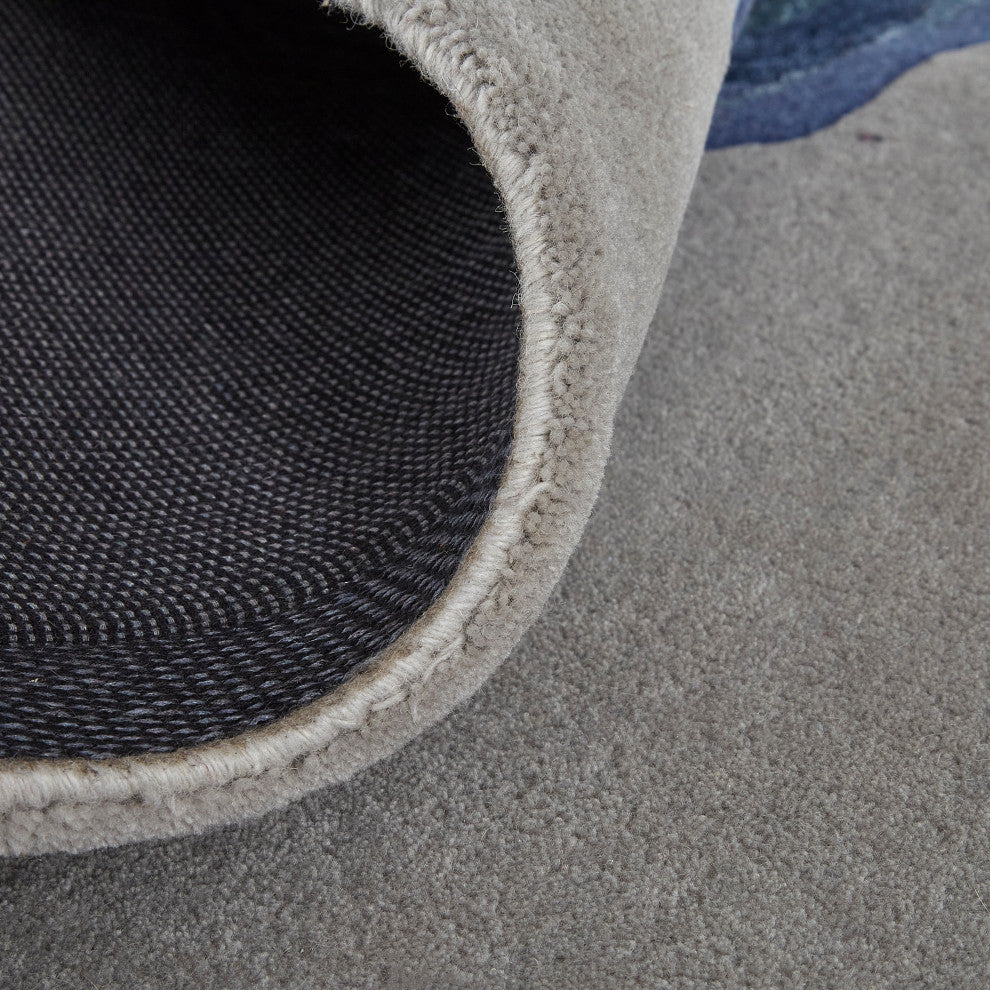 Weave & Wander Arwyn Modern Wool Rug, 8'x10'