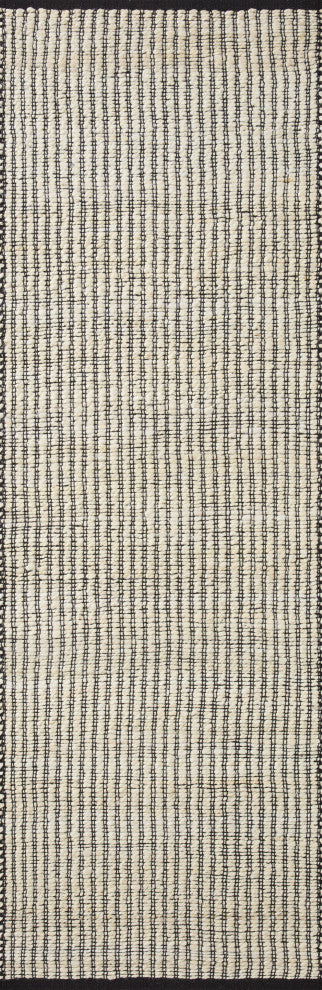 Angela Rose x Loloi Colton Ivory / Black 5''-0" x 7''-0" Area Rug