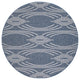 Provo Contempo Indoor/Outdoor Coastal Area Rug, 7'10 Round