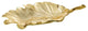 Classic Touch Gold Leaf Dish - 10.75"L