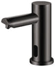 Marsala Minimalist Modern Matte Black Sensor Soap Dispenser