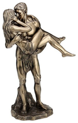 Lovers Statue- Man Carrying Woman