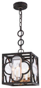 Elegant Lighting Trinity Collection Pendant, Aged Copper
