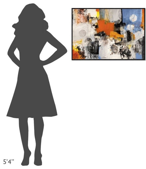 "Youth" Framed Canvas Giclee by Arthur Pima, 31x22"