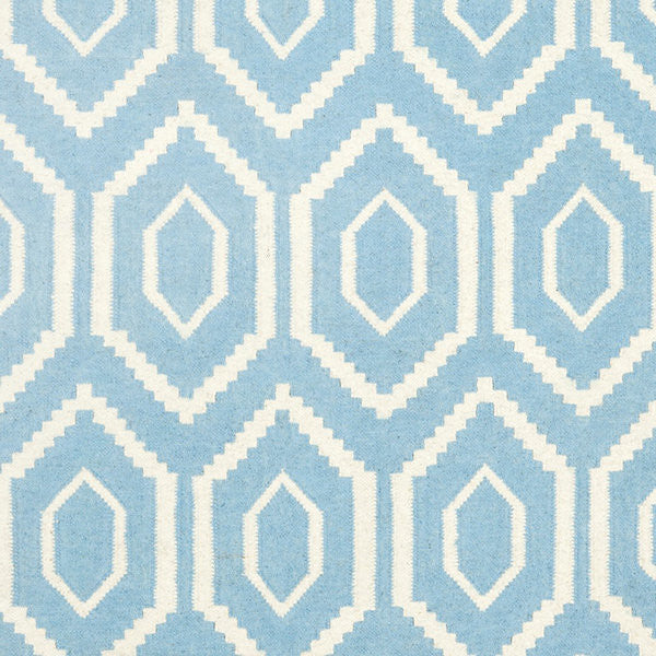 Safavieh Dhurries Dhu556B Blue, Ivory Area Rug