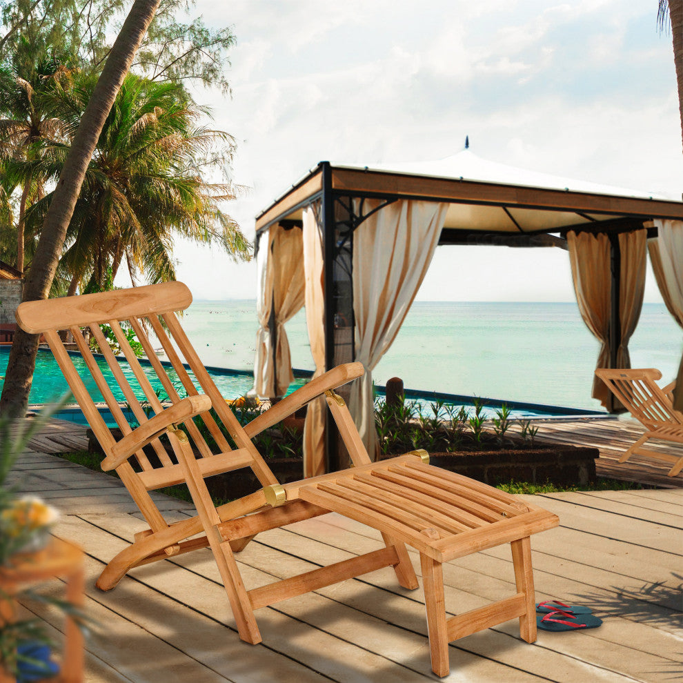 Seven Seas Teak Steamer Chair