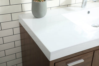 Walker 48" Single Bathroom Vanity, Walnut