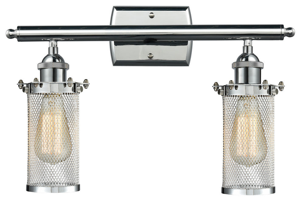 INNOVATIONS LIGHTING 516-2W-PC-220-LED Bleecker 2 Light Bath Vanity Light