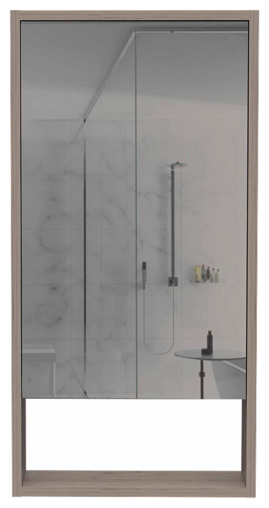 Modesto Medicine Cabinet, Light Gray
