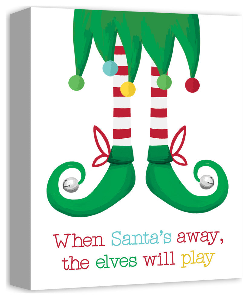 The Elves will Play 11x14 Canvas Wall Art