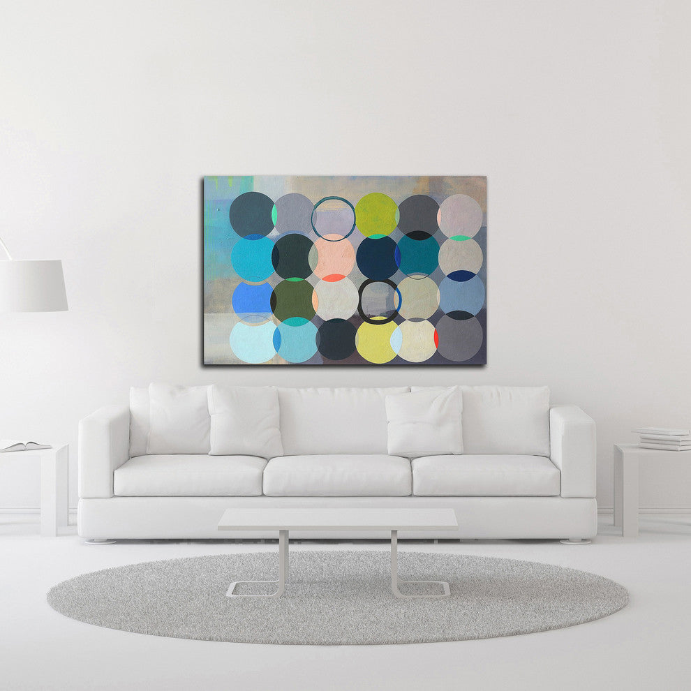 All of Space Is Completely Silent by Naomi Taitz Duffy, Print on Canvas, 36"x24"