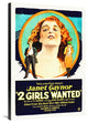 "Two Girls Wanted" Stretched Canvas Giclee by Hollywood Photo Archive, 24x36"