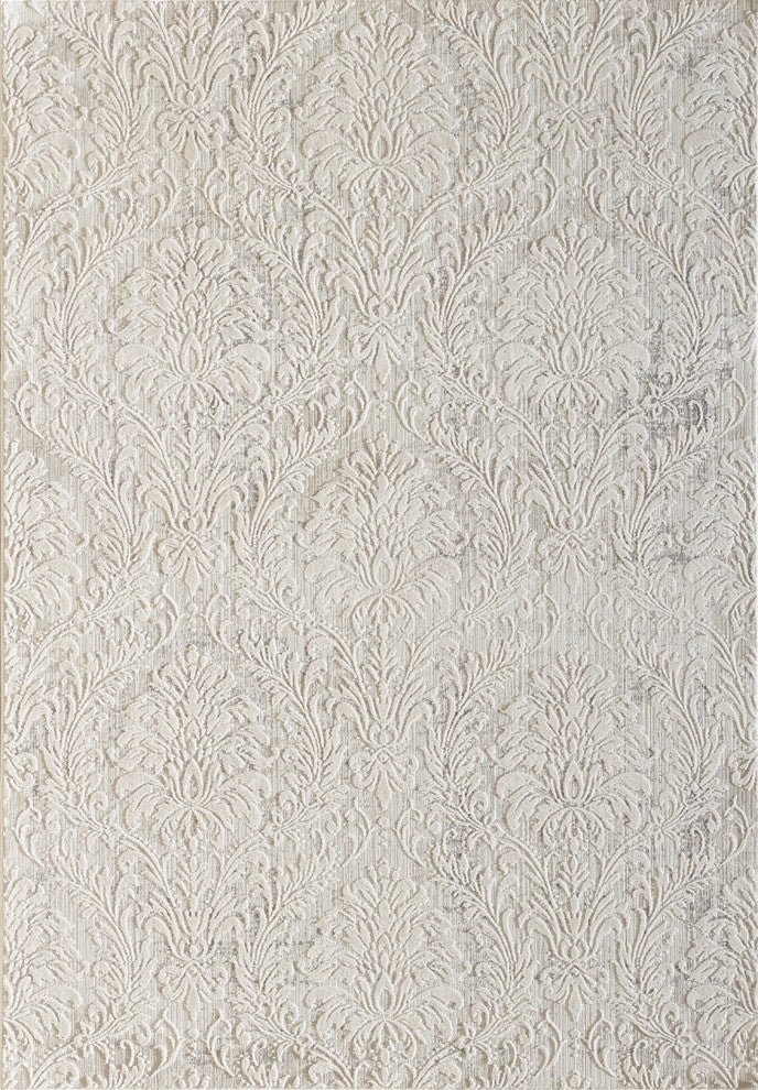 Quartz Rug, Ivory/Beige, 5'3"x7'7"