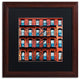 Philippe Hugonnard ''Brick Building'' Matted Framed Art, 16x16