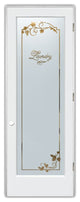 Laundry Door - Grape Ivy Melany - Primed - 32" x 84" - Knob on Left - Pull Open