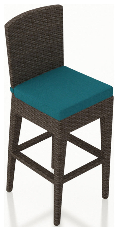 Arden Bar Chair, Spectrum Peacock