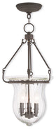 Livex 50944-07 3-Light Bronze Pendant, Bronze