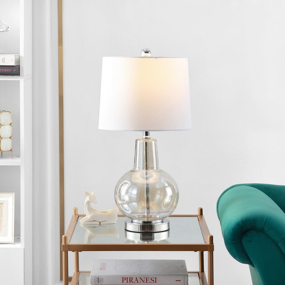 Safavieh Atlas Table Lamp Luster Glass