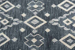 Rizzy Opulent Ou936A Rug, Natural, Gray, Dark Blue, Blue, 2'6"x8' Runner
