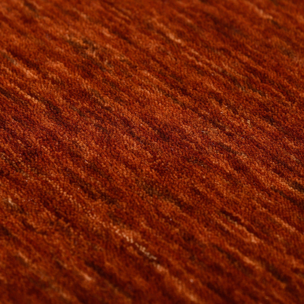 Arizona Rye Area Rug, Red, 4' x 6', Solid