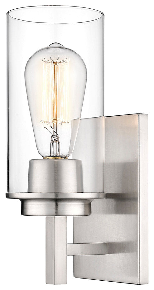 Janna 1 Light 4" Brushed Nickel Sconce