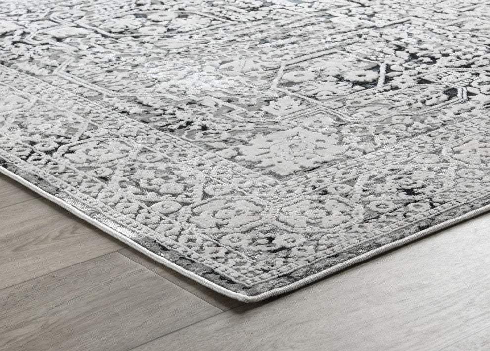 Classic Home Vienne Black/Birch 10x14 Rug