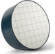 Atipico Centimetri 33 Wall Mirror, Gray Blue/Black