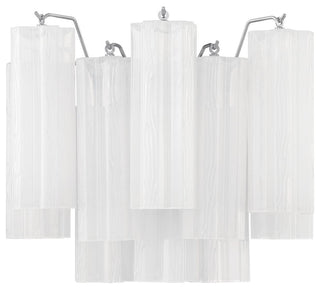 CRYSTORAMA Addis 2 Light Polished Chrome Wall Mount