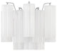 CRYSTORAMA Addis 2 Light Polished Chrome Wall Mount