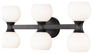 Z-LITE 6-Light Vanity, Matte Black