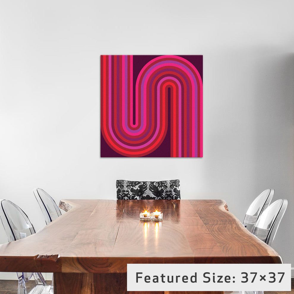 "Flow Hot I" by Greg Mably, 12x12x1.5