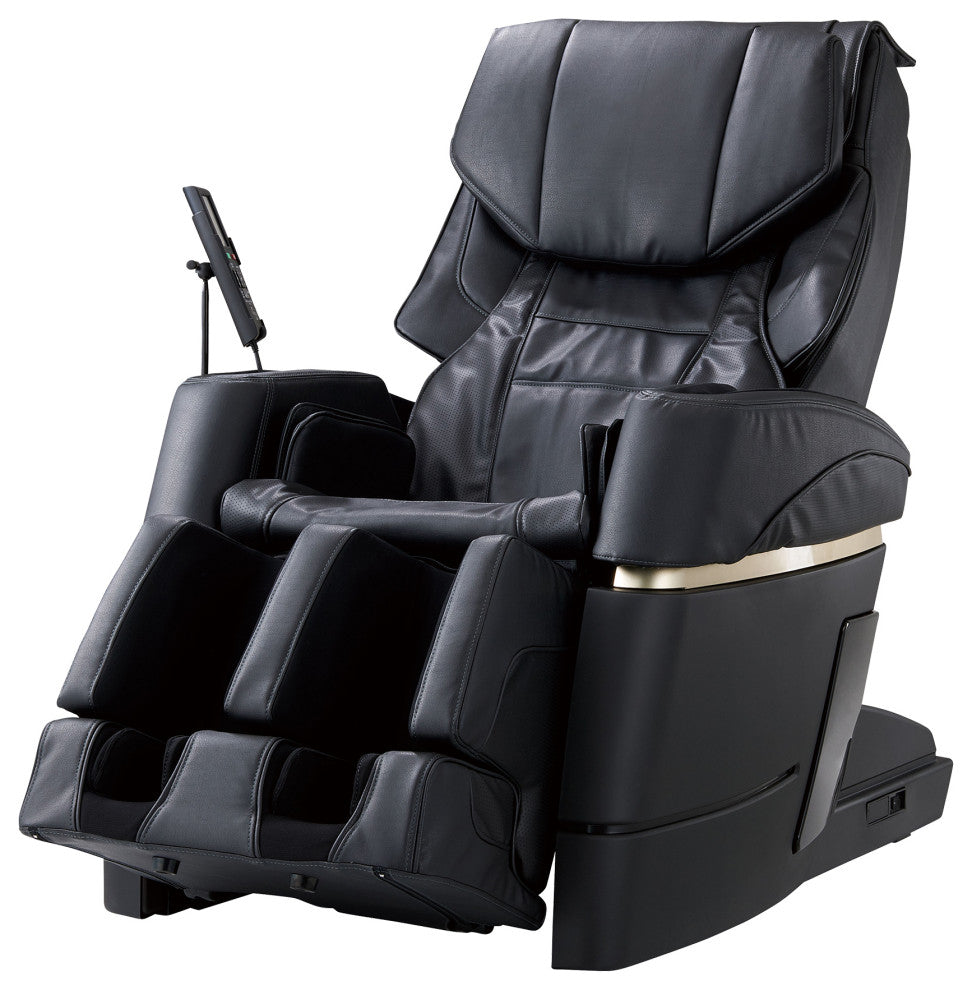 JP970 (Black) - Made in Japan 4D Massage Chair w/ Touchscreen, Black