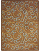 Kaleidoscope Rug, Rodeo, 5'4"x7'8", Chocolate