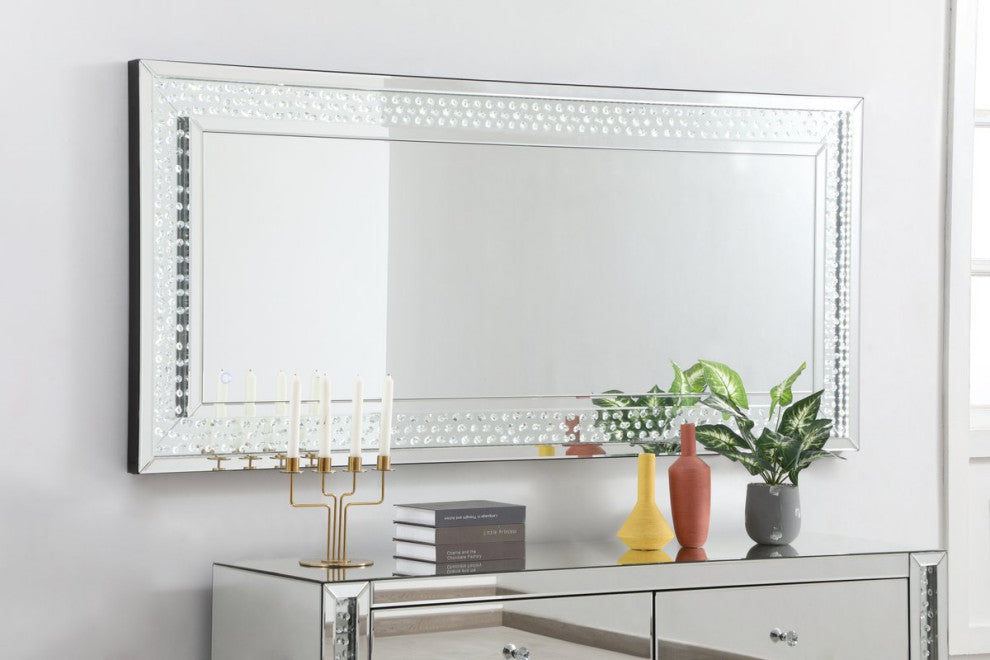 Rudy 32"x72" LED Crystal Mirror