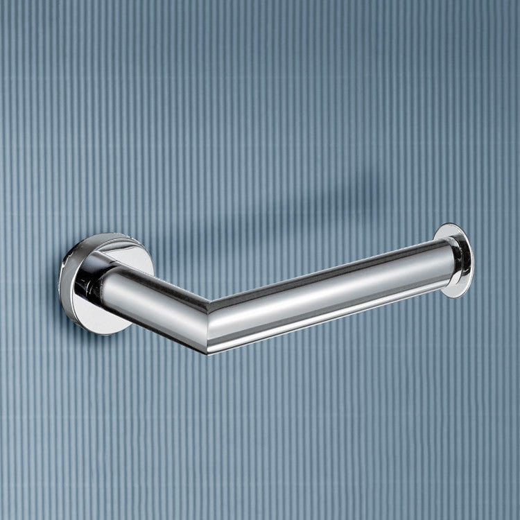 Polished Chrome Round Toilet Paper Holder