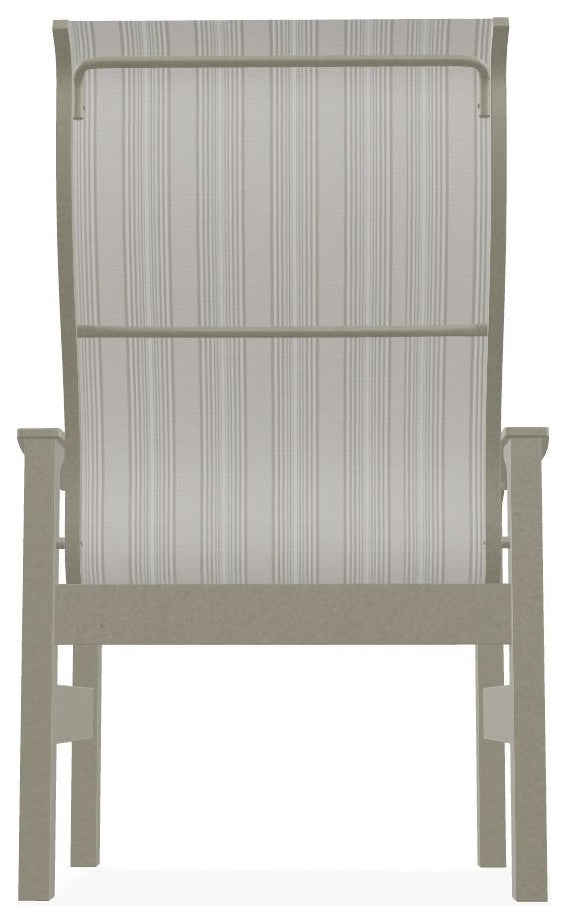 Leeward Sling Outdoor Armchair, Harbor/Storm