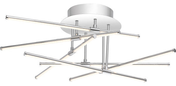 Quoizel PCLS1722C Semi Flush Mount Lightshow Polished Chrome