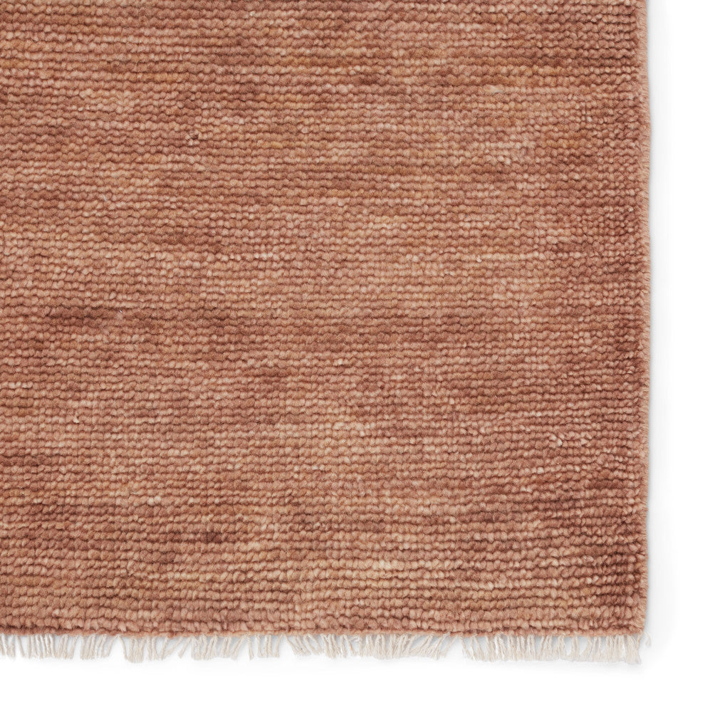 Jaipur Living Origin Knotted Solid Area Rug, Brown, 8'6"x11'6"
