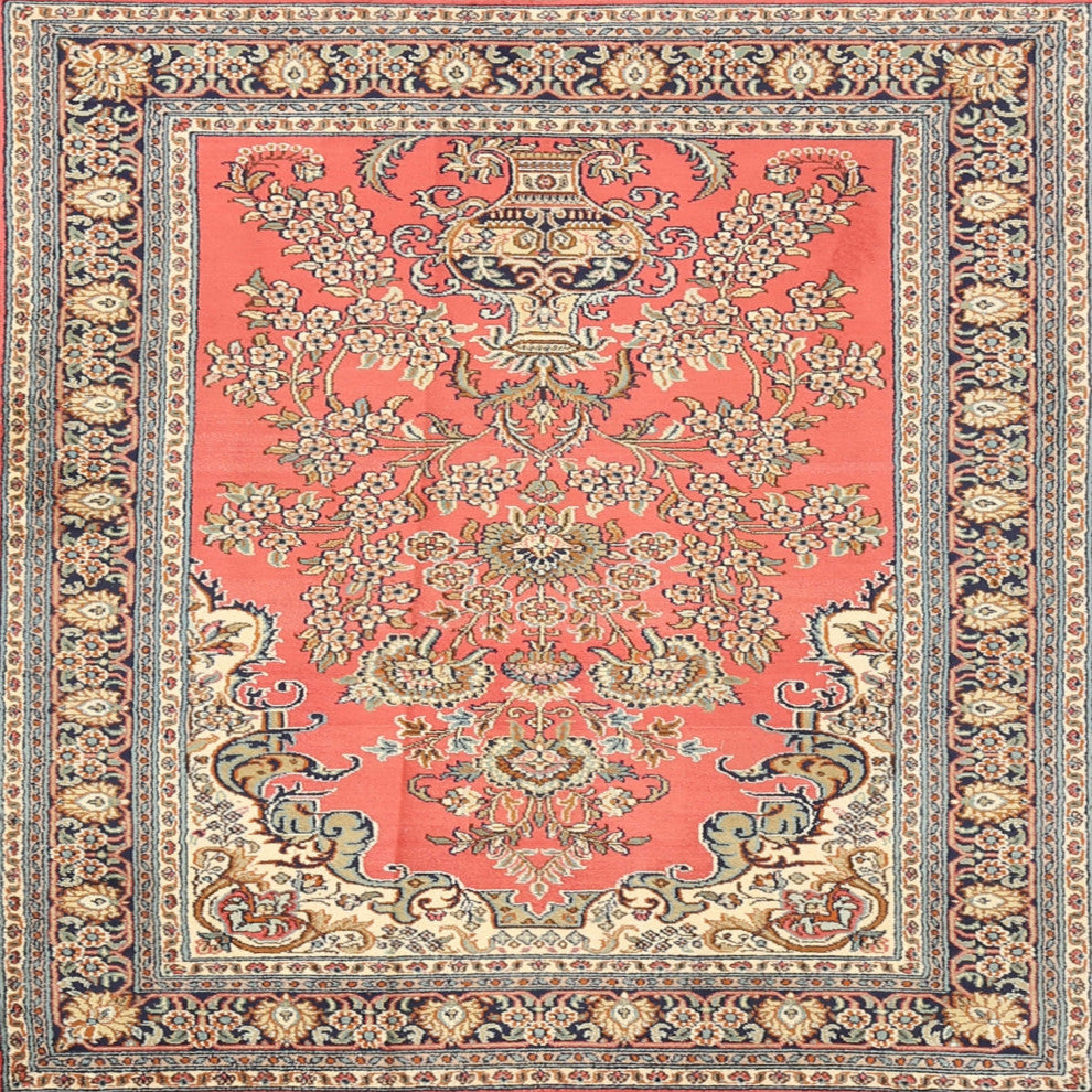 Ahgly Company Indoor Square Traditional Area Rugs, 3' Square