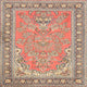 Ahgly Company Indoor Square Traditional Area Rugs, 3' Square