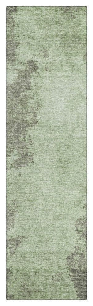 Machine Washable Indoor/Outdoor Chantille ACN1913 Aloe 2'3" x 7'6" Runner Rug