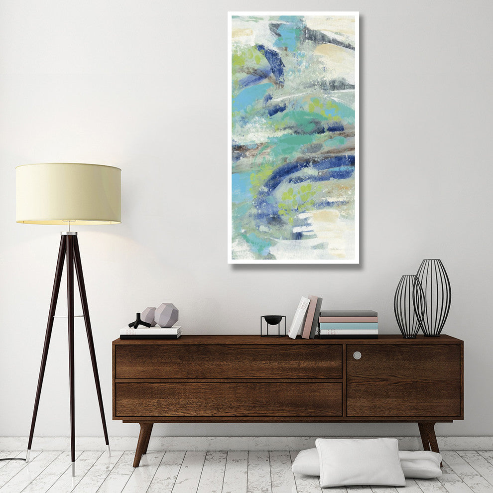"River Whirlpool III" Digital Paper Print by Silvia Vassileva, 32"x62"