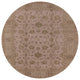 Ahgly Company Indoor Round Mid-Century Modern Area Rugs, 3' Round