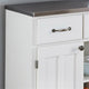 Homestyles Buffet of Buffets Wood Buffet in Off White