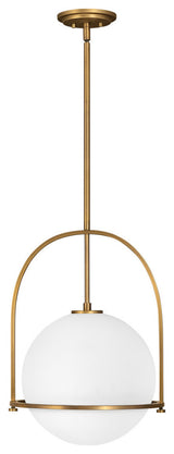 Somerset Pendant in Heritage Brass
